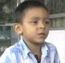 Oliver Colombian Nostradamus Child