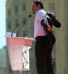 Saad Hariri Striptease Video