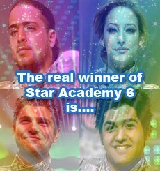 Star Academy Six Winner