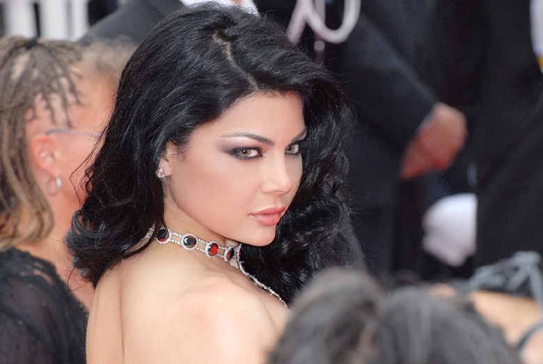 Haifa Wehbe at the Cannes Film Festival 2007