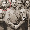 Man Behind Omar Soliman behind Hitler photo
