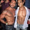 sexy photo of Saad Jamaleddine with friend in club