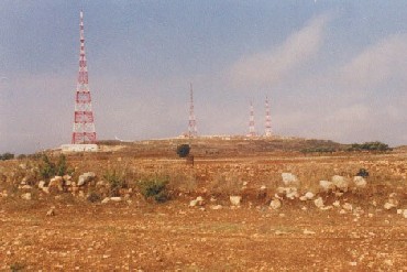 Israel Bombed TVs, Radios and Cellular Antenna Towers in Terboul Mountain north of Lebanon