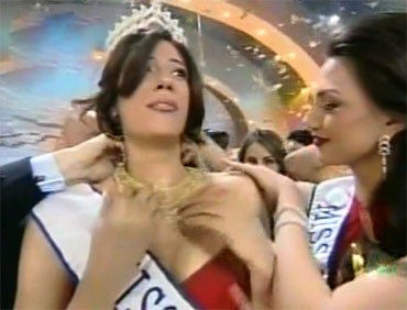 Nadine Njaym crowned as Miss Lebanon 2007