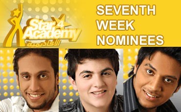 Seventh Week Nominees of Star Academy 4