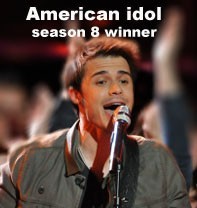 The Winner of American idol season 8